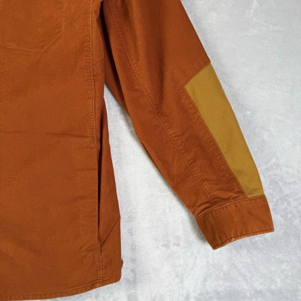 Arc'teryx Merlon Corduroy Shirt Jacket Men's Small**(see measurements) Orange